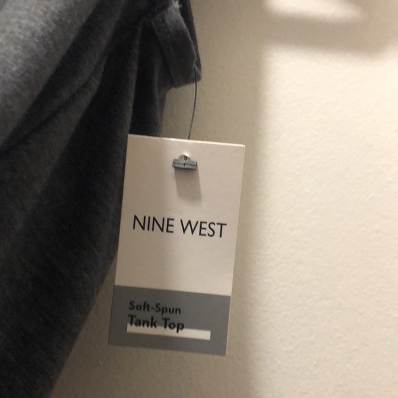 Nine West Soft Spun V neck Tank Top XS New with Tag - Picture 5 of 5